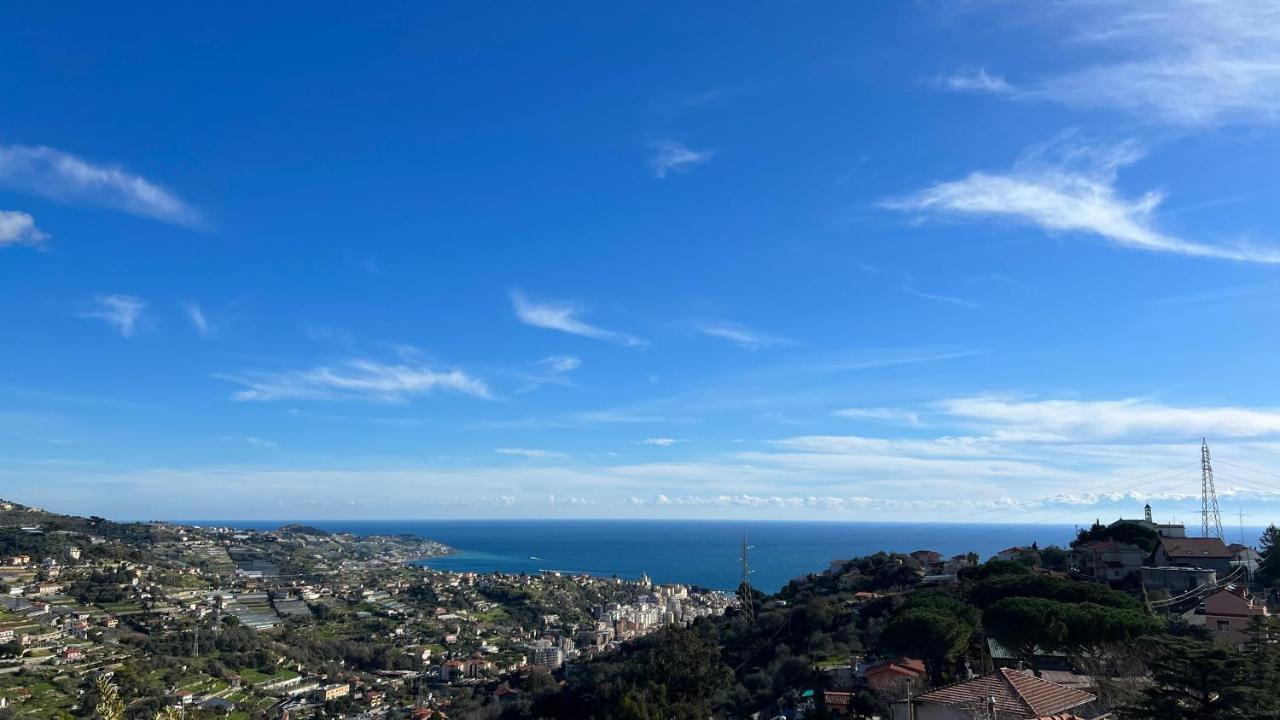 Appartamento In Collina Vista Mare Sanremo Exteriör bild